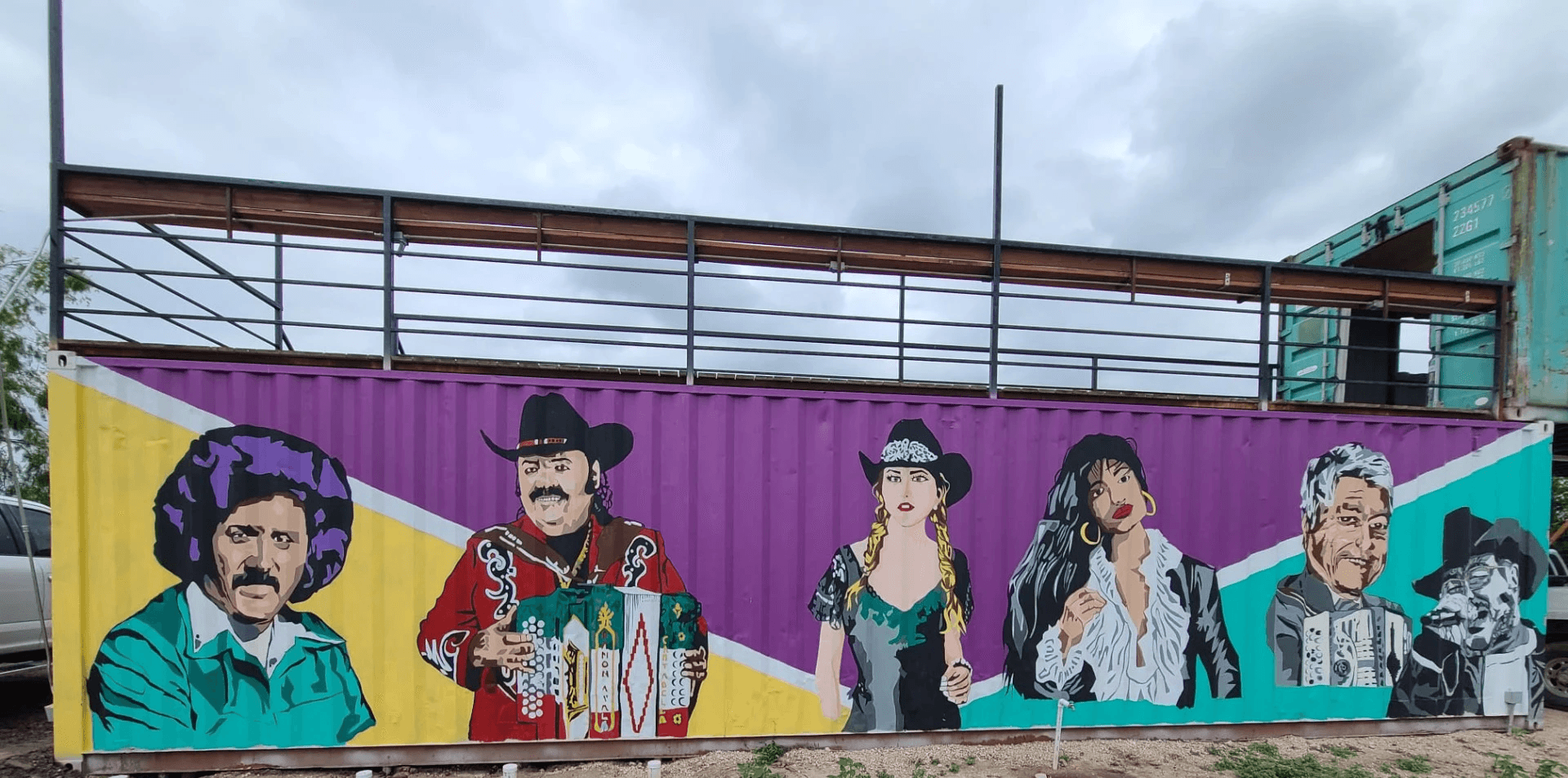 Tejano legends mural